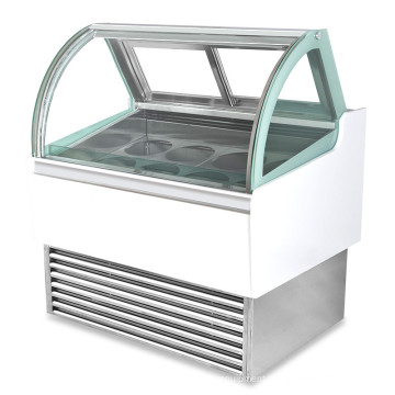 gelato refrigerator electric food cake ice cream display freezer cabinet